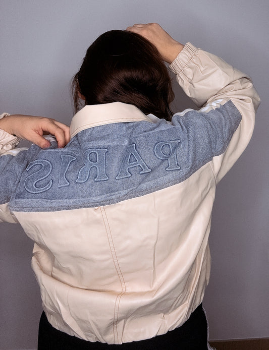 Cazadora polipiel paris