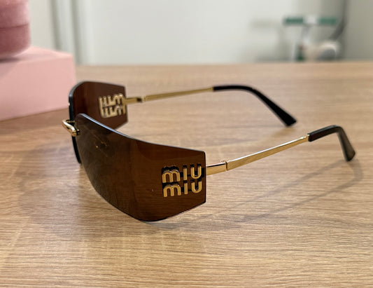 Gafas miu cristal marron