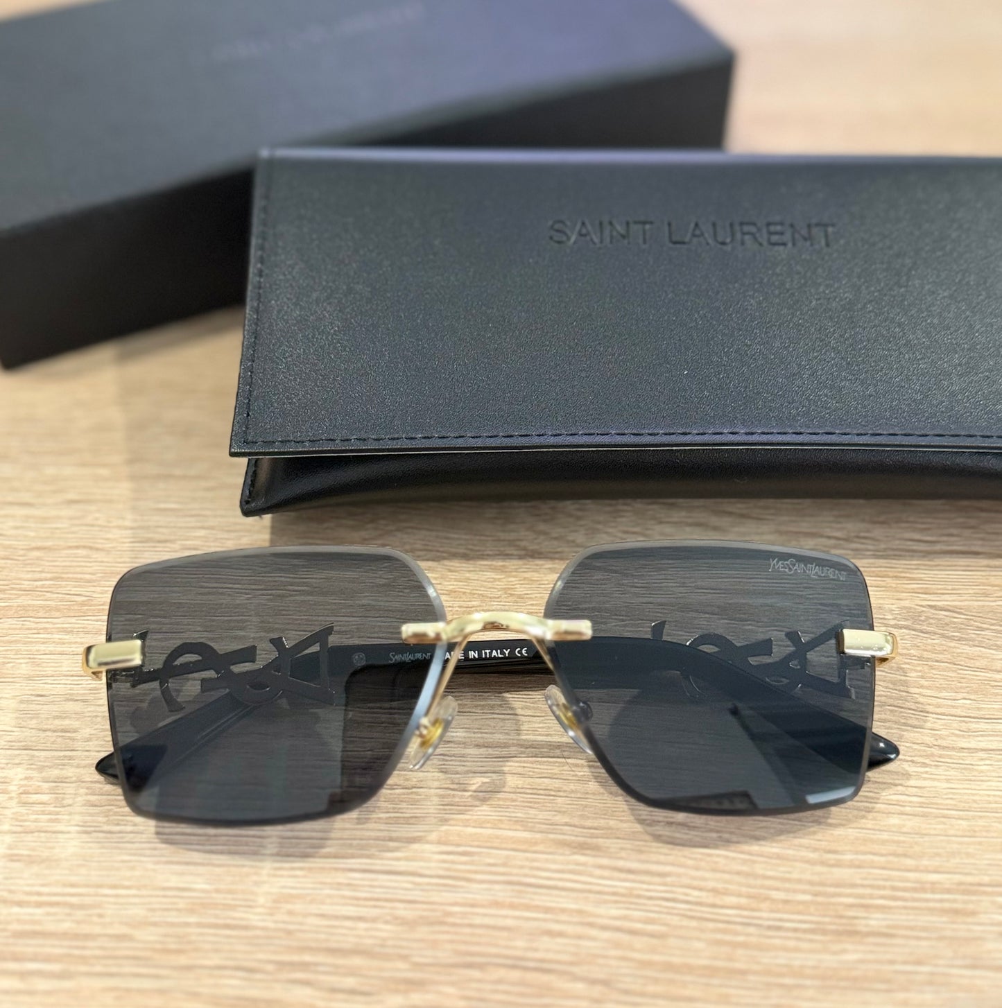 Gafas ysl cristal negro