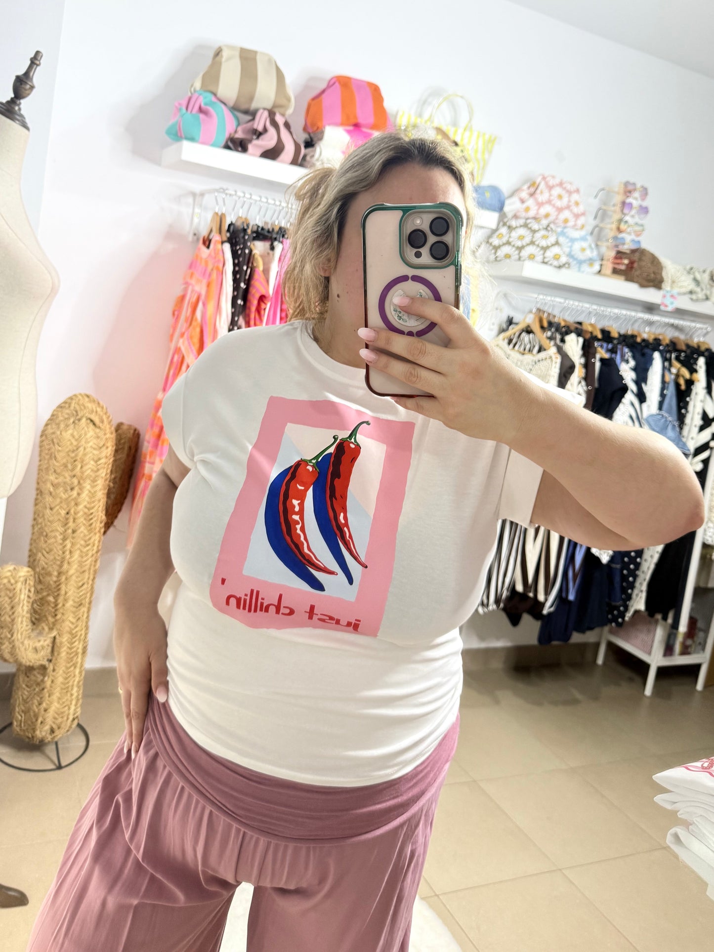Camiseta guindilla