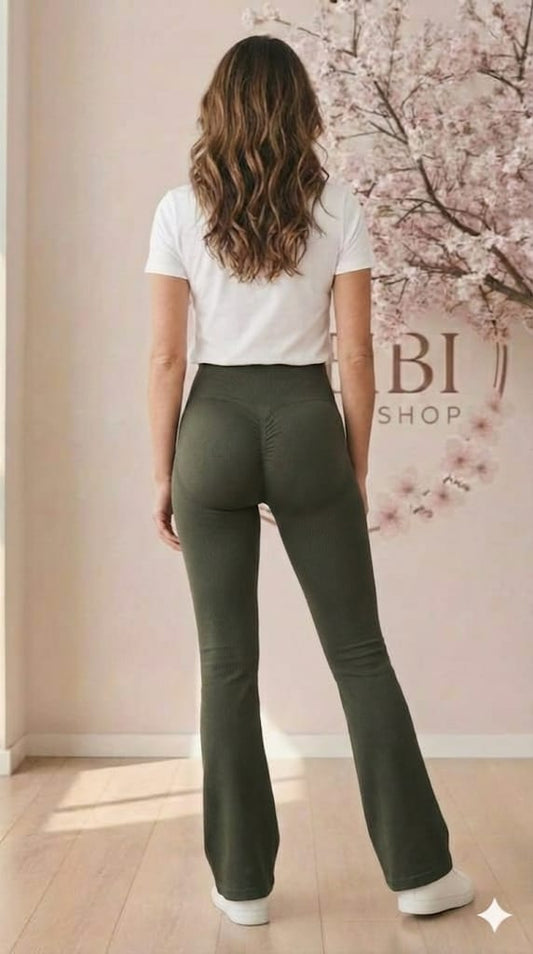 Leggins reductor push up kaki