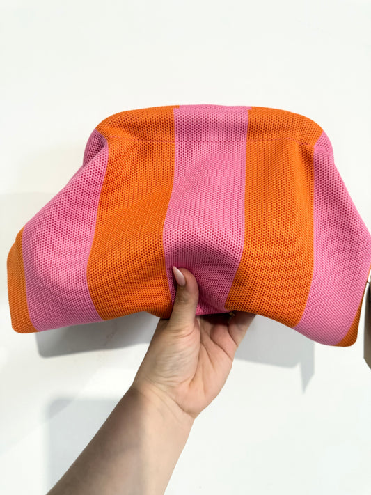 Bolso summer rosa y naranja