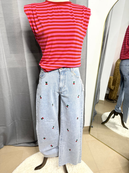 Pantalón cerezas