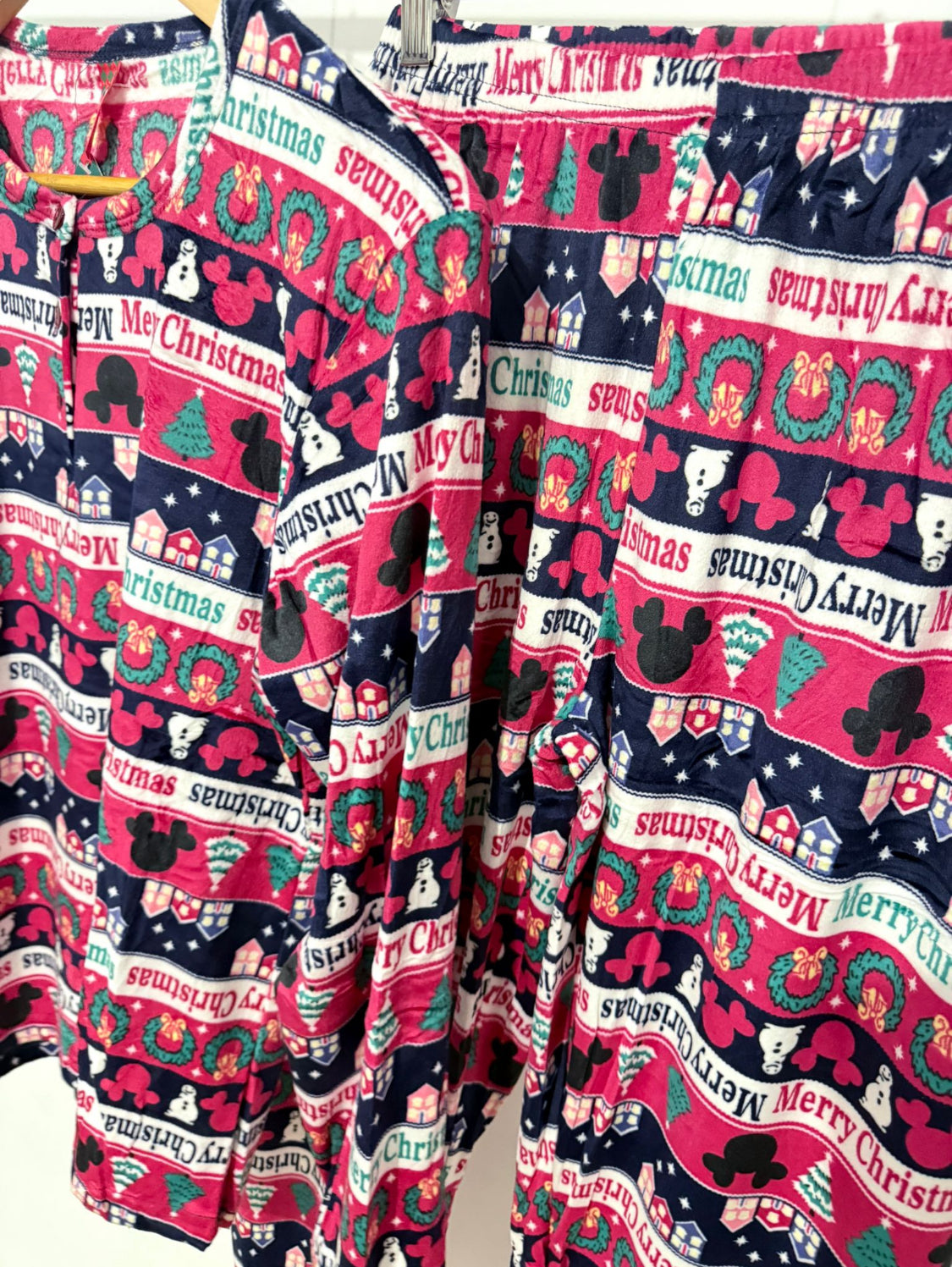 Pijama navidad mickey mouse mujer