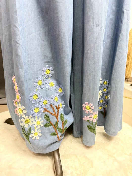 Pantalones flower