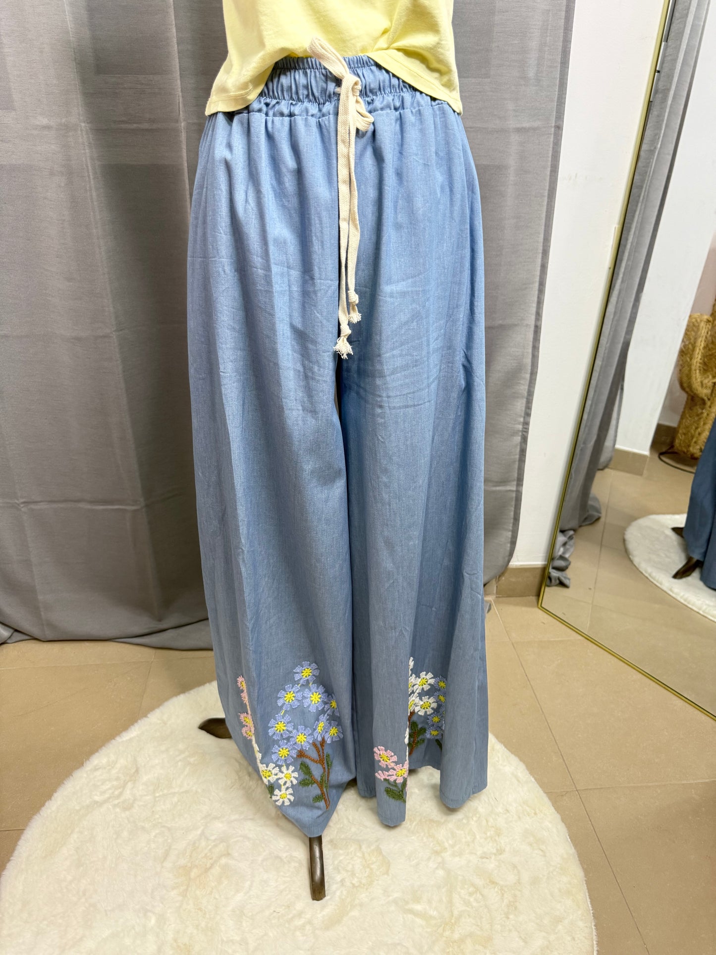 Pantalones flower