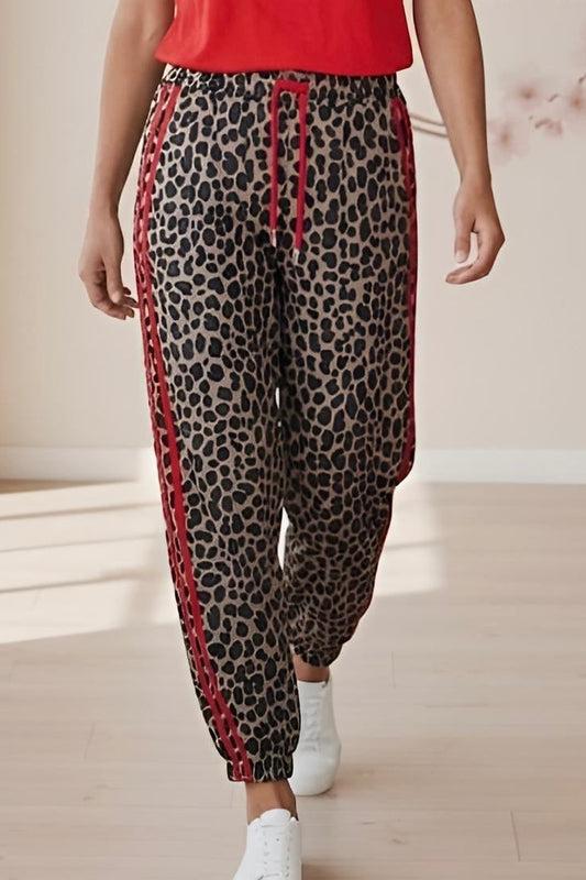 Pantalón baloon rojo leo