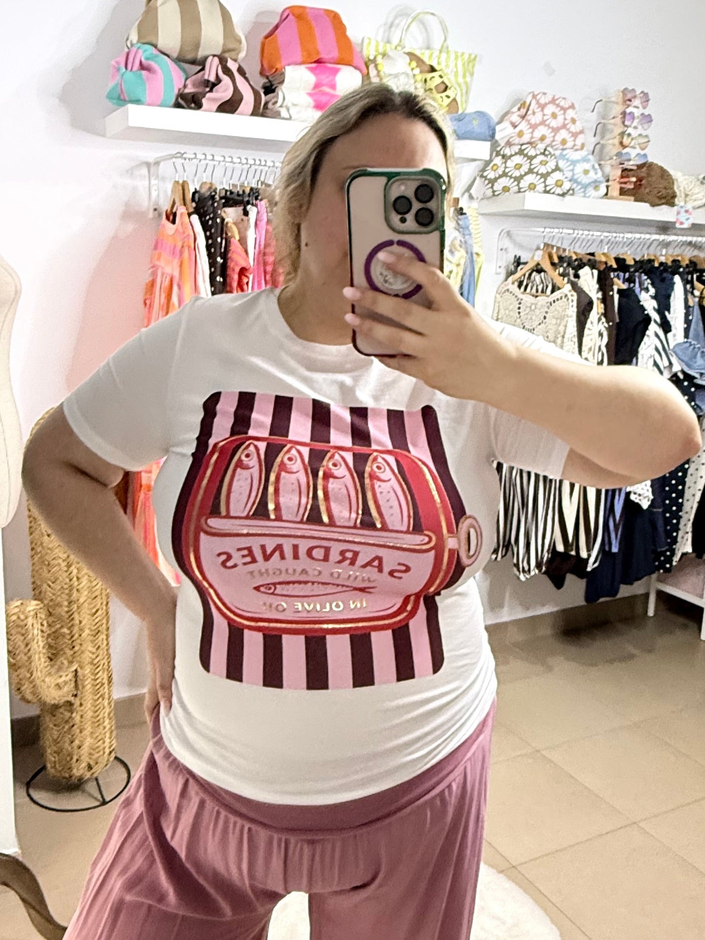 Camiseta sardina