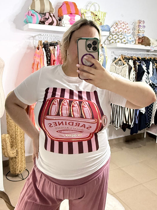 Camiseta sardina
