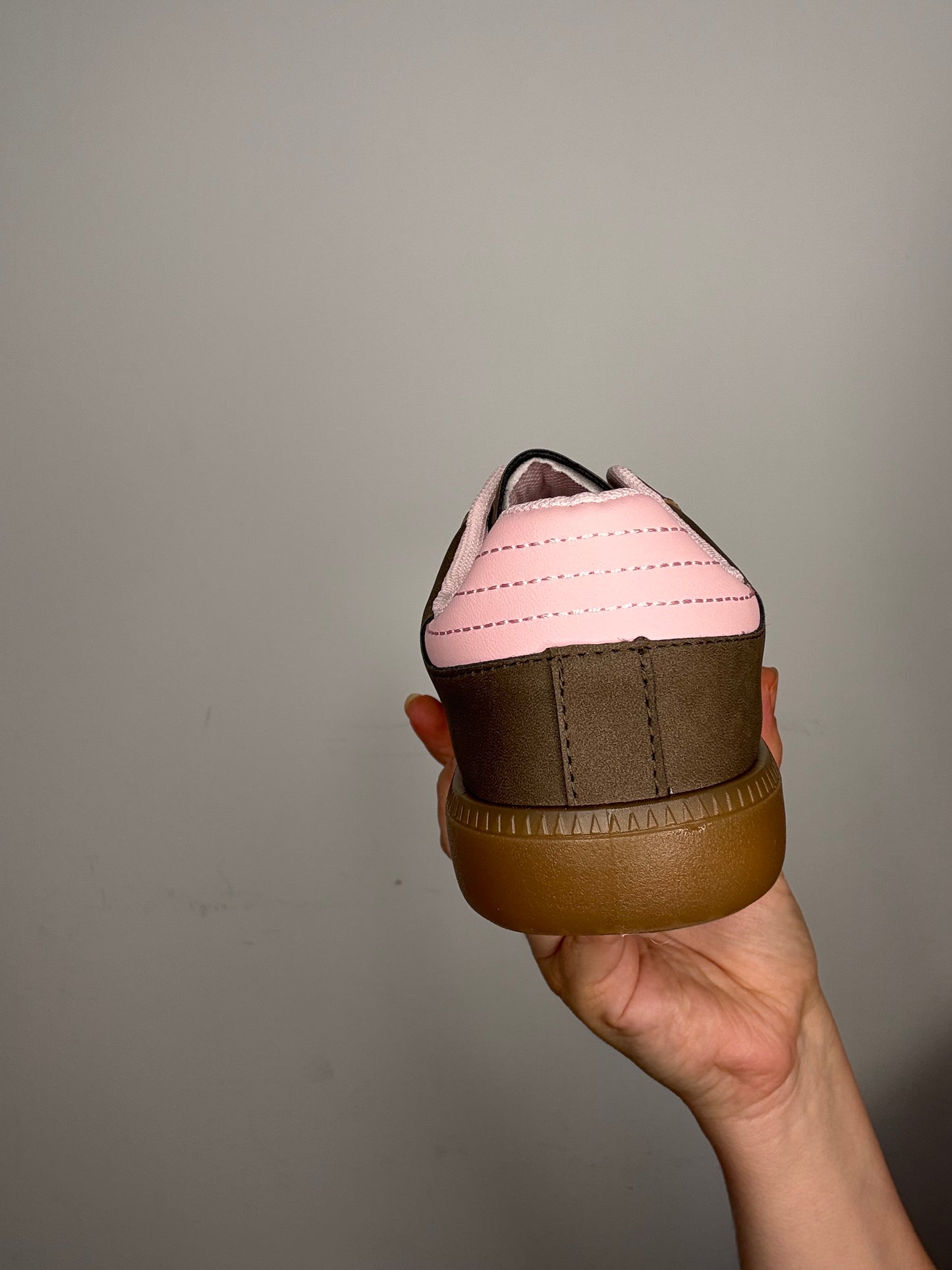 Zapatilla brown/pink