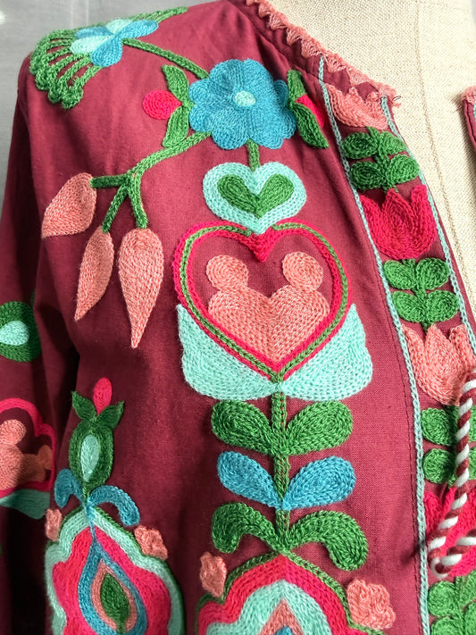 Chaqueta bordada